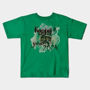 happy new year 2024 t shirts Kids T-Shirt